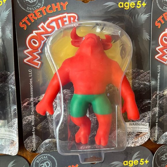 6 SEALED COMPLETE SET Stretchy Monster Stretchable Figures Stretch Armstrong New - Picture 4 of 9